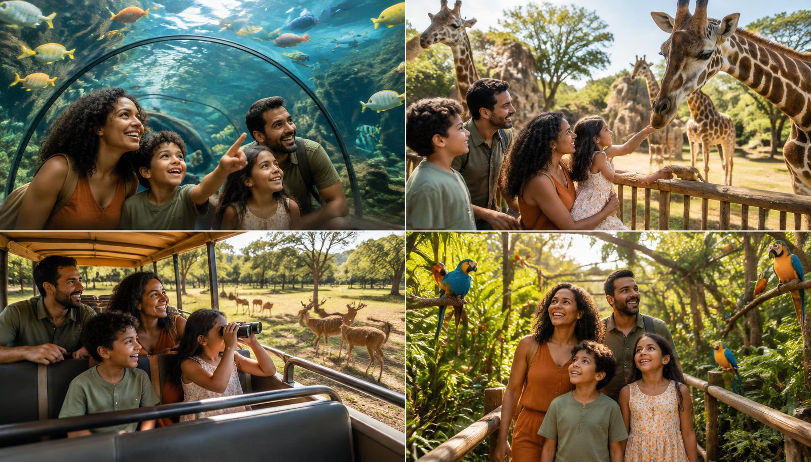 Passeios com animais em São Paulo: Zoo, Simba Safari, Aquário ou Animália?