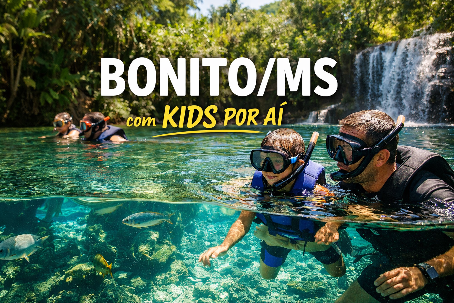 🌿 Bonito com crianças: roteiro completo de passeios, onde ficar e onde comer