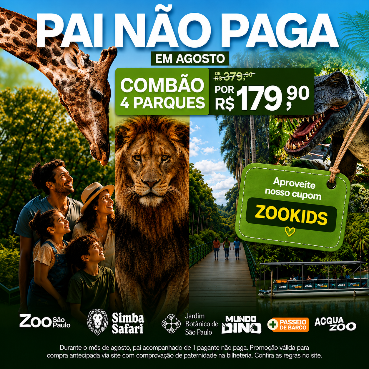 Pai Não Paga no Zoo São Paulo
